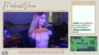 Midwestvixen – Fake Nude Donation Twitch Stream Video