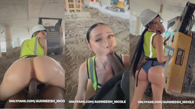 Auhneesh Nicole – Construction Sex Tape Video Leaked