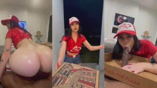 Auhneesh Nicole – Pizza Delivery Sextape