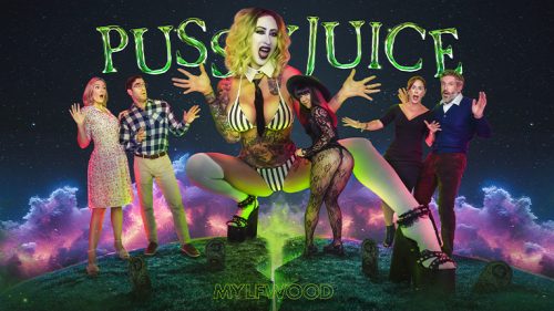 Mylfwood: Pussyjuice (Beetlejuice Parody) – Lily Lane, River Lynn, Mochi Mona & Molly Manning