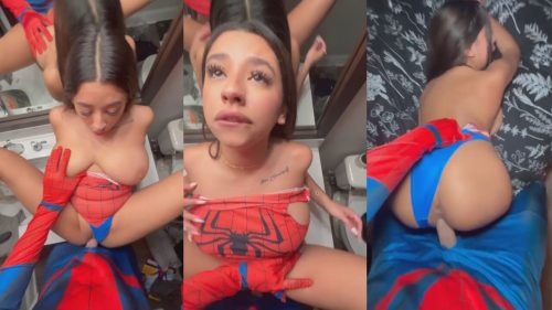 Sariixo – Spider Girl Sex Tape