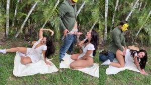 Emily Rinaudo – Public Park Picnic Fucking Video Leaked