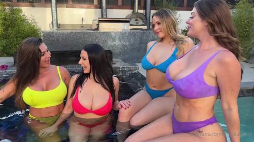 Angela White – Jacuzzi Foursome
