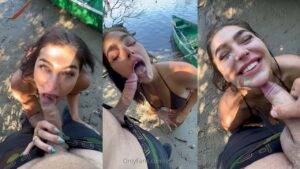 Emily Rinaudo – Public Lake Side Facial Video Leaked