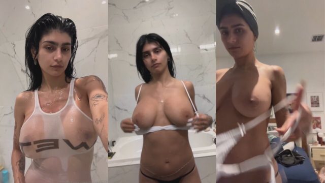 Mia Khalifa – Post Shower
