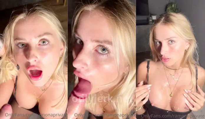 RamonaPrivate – Suck Till He Cums All Over My Pretty Tits