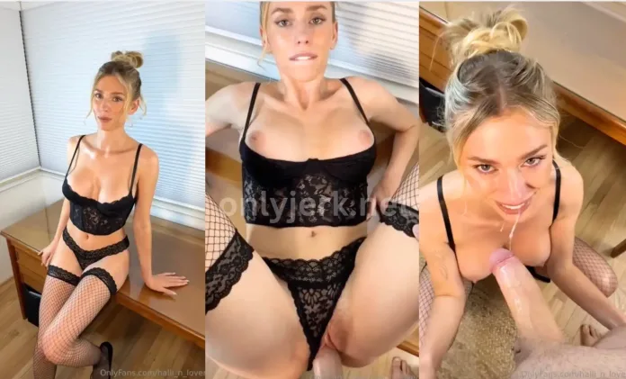 Halli N Lover – Secretary BG Sextape