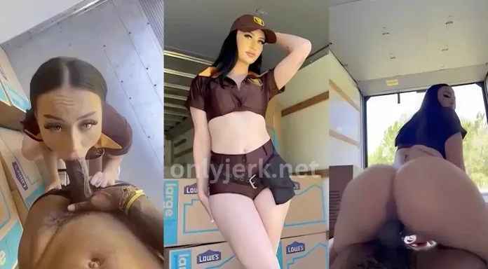 Auhneesh Nicole – Delivery Girl Fuck BBC Sextape