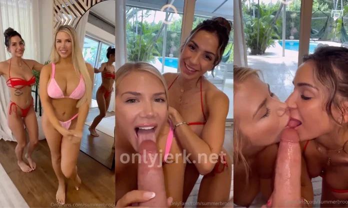 Summer Brookes – Sharing Cock With A Friend