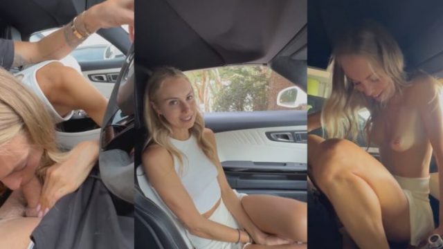 Sarah Lloyd – Car BG Sex Tape