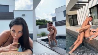 Aletta Ocean – BG Poolside Sex Tape