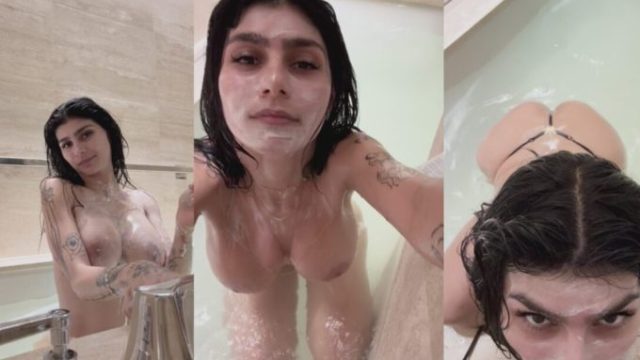 Mia Khalifa – Take A Bath With Me