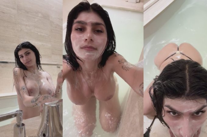 Mia Khalifa – Take A Bath With Me