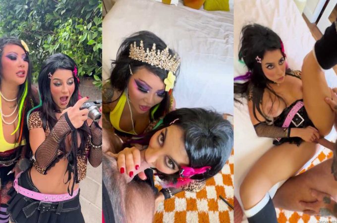 Lena The Plug – Threeway With Connie Perignon