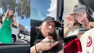 Izzy Swallows – BBC Starbucks Sucked Off