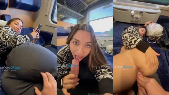 Karol Rosado Gets Roughly Fucked On A Train