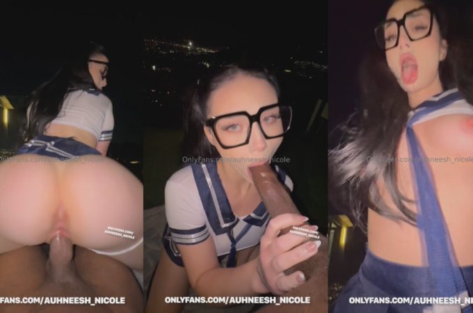 Auhneesh Nicole – Student Sextape