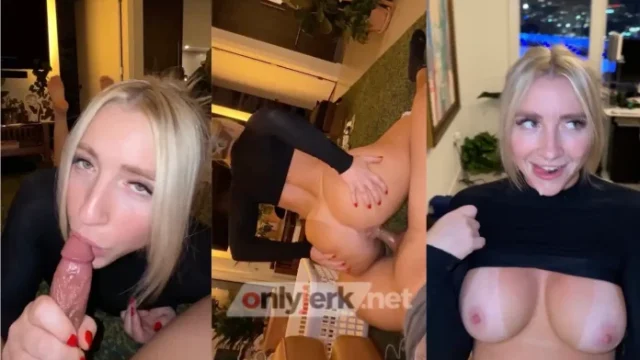 Blondeadobo – Homemade BG Riding Cock Video Leaked