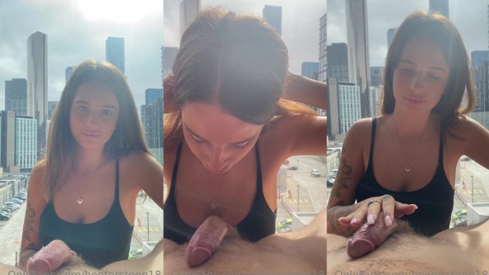Chelsea Regan Gives A Titjob And Gets A Cum On Her Tits