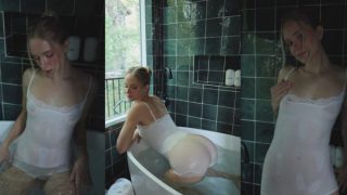 Caroline Zalog – Bathtub Tease