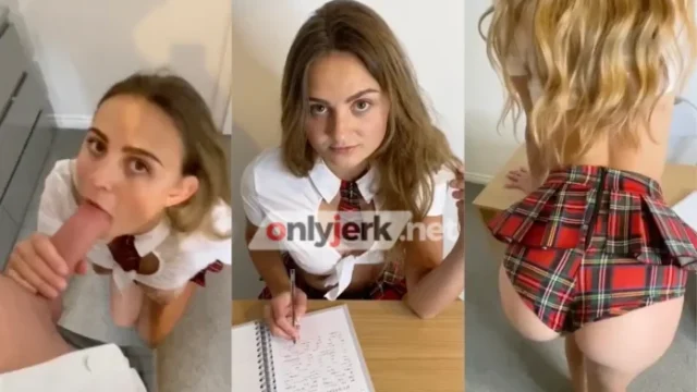 SummerBrookes Get Fucked In Student Uniform