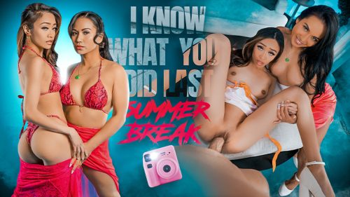 TigerMoms: “Let Me Fuck, Too!” Vacation Threesome – Jade Kimiko & Lana Violet