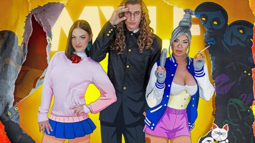 BadMilfs: Daandodan / My Boyfriend Is Possessed, Let’s Fuck the Ghosts Out of Him – Lucy Lotus & Lolly Dames