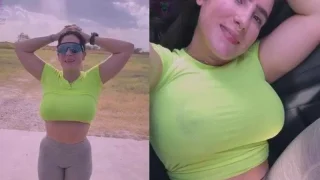 Yiny Leon – Getting Fucked And Creampied In The Car