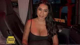 Yasmina Khan – Getting Creampied By Truck Driver