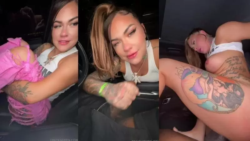 Karmen Karma – Sucking And Fucking BBC In A Car