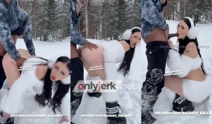 Auhneesh Nicole – Snowy Sextape