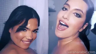 Sarah Arabic & Summer Col – Ass Eating Lesbian Sex In The Shower