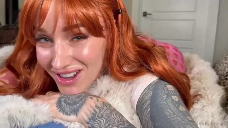 Kitty Quinn – Bubble Blowing Brat Blows Big Bros Big Bulge