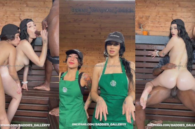 Auhneesh Nicole – Starbucks Threesome