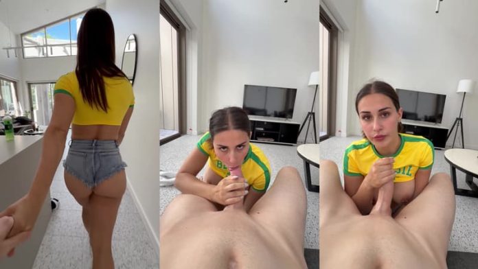 Brunnettebaby Sucks Cock Like A Pro