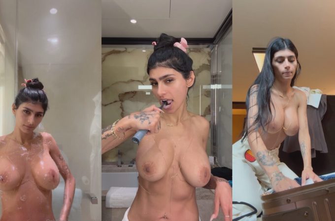 Mia Khalifa – Hotel Shower