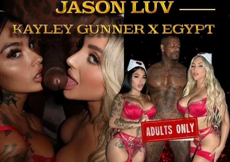 Kayley Gunner & The Official Egypt – Red Hot Threesome With Jason Luv