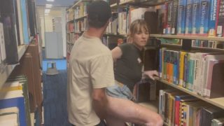 Snow Bunni – Library Sextape