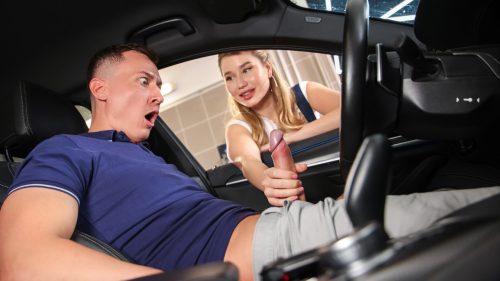 HornyHostel: Wax on, Wack off – Amalia Davis