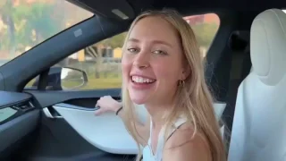StrawberryShan – Uber Driver Fucks In Car Tesla Autopilot​