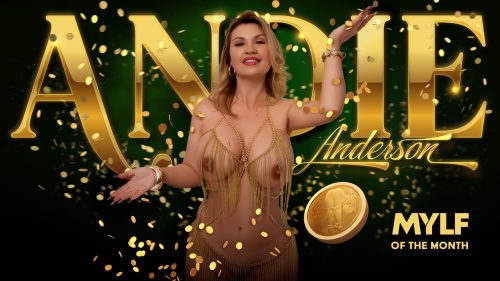 MylfOfTheMonth: March Spotlight / Gorgeous Mylf In Gold – Andie Anderson