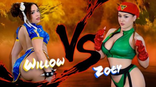 TeamSkeetSingles – Willow Ryder vs Zoey Uso! Fight! (Street Fighter Parody)