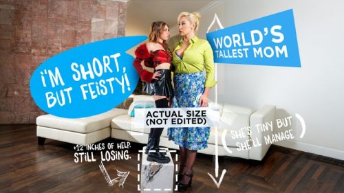 FamilyStrokes: Polar Opposites / Pocket-Sized Myra vs Tall Squirting Champ – Myra Moans & Ryan Keely